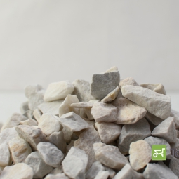 Kruszywo Ozdobne - White Angel (biały) 10-16mm - kamień ozdobny grys 